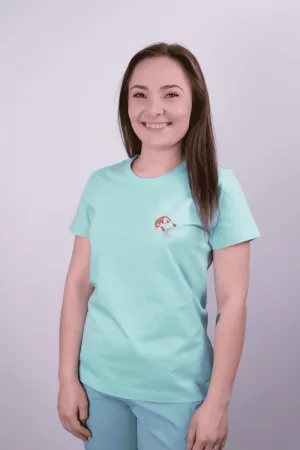Zdravotnícke tričko Unidress- sestrička s injekciou
