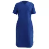 Zdravotnícke Šaty Modré bavlnené #1