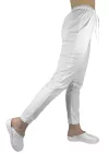 Zdravotnícke nohavice jogger premium - Biele #3