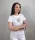 Dámske zdravotnícke tričko UNIDRESS – Vianočný motív pre gynekologičky (potlač v strede hrudníka) #2