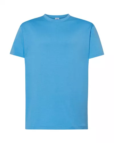 Pánske tričko PREMIUM-azúrové