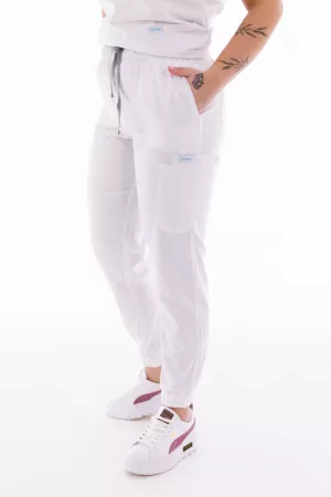 Zdravotnícke nohavice Unidress Comfort-biele