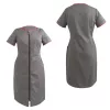 Zdravotnícke Šaty na Zips Sivé #3