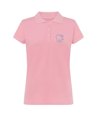 Zdravotnícka polokošeľa dámska s výšivkou Unidress- zub