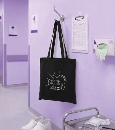 Bavlnená taška s potlačou- "Stayin´´  alive" KPR