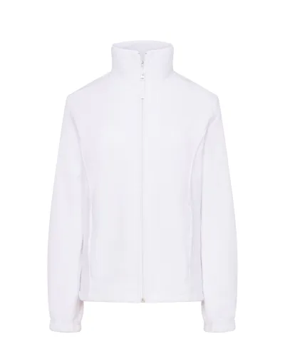 Dámska zdravotnícka flísová mikina-biela