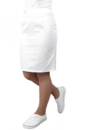 Zdravotnícka sukňa biela