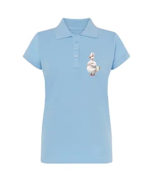 Dámska polokošeľa s potlačou- Pani Hus