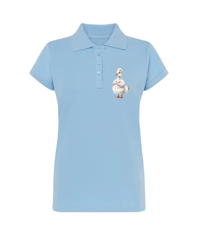 Dámska polokošeľa s potlačou- Pani Hus