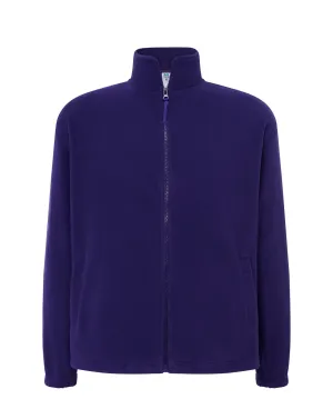 Pánska zdravotnícka flísová mikina- fialová