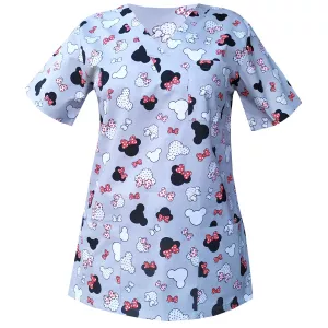 Zdravotnícka Blúzka Minnie Mouse vzor 2
