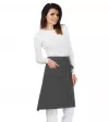 Kuchynská zástera 60cm Sivá #1