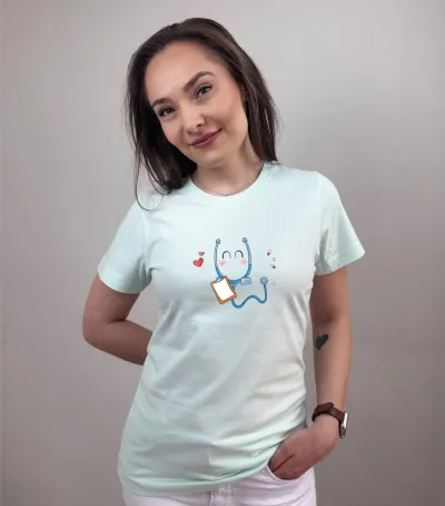 Zdravotnícke tričko Unidress- veselý fonendoskop