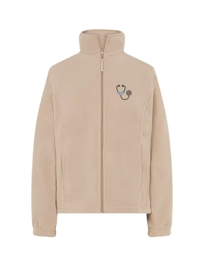 Zdravotnícka dámska flísová mikina Unidress- fonendoskop