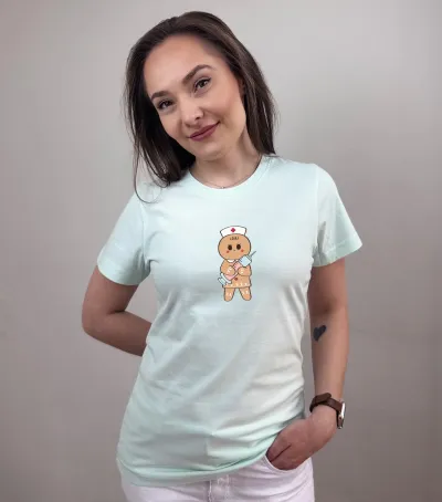 Zdravotnícke tričko Unidress- veselý perník s injekciou