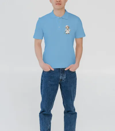 Pánska polokošeľa s potlačou- Pán Opica