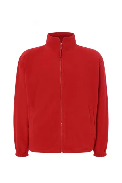 Pánska zdravotnícka flísová mikina- červená