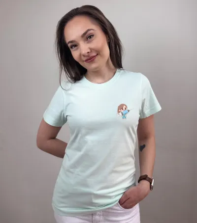 Zdravotnícke tričko Unidress- sestrička s injekciou