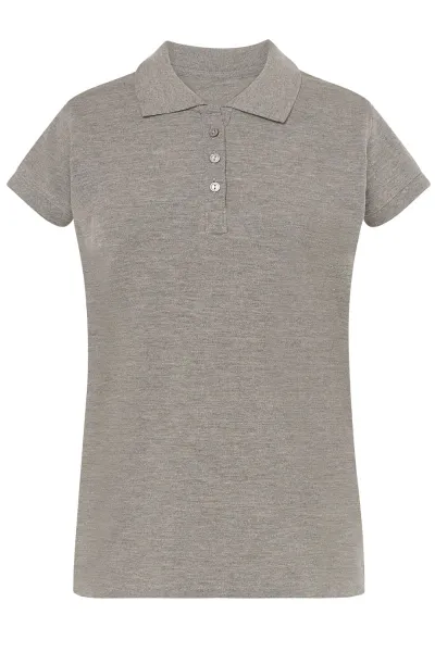 Dámska polokošeľa-sivý melír