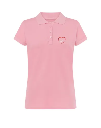 Zdravotnícka polokošeľa dámska s výšivkou Unidress- srdiečko s EKG