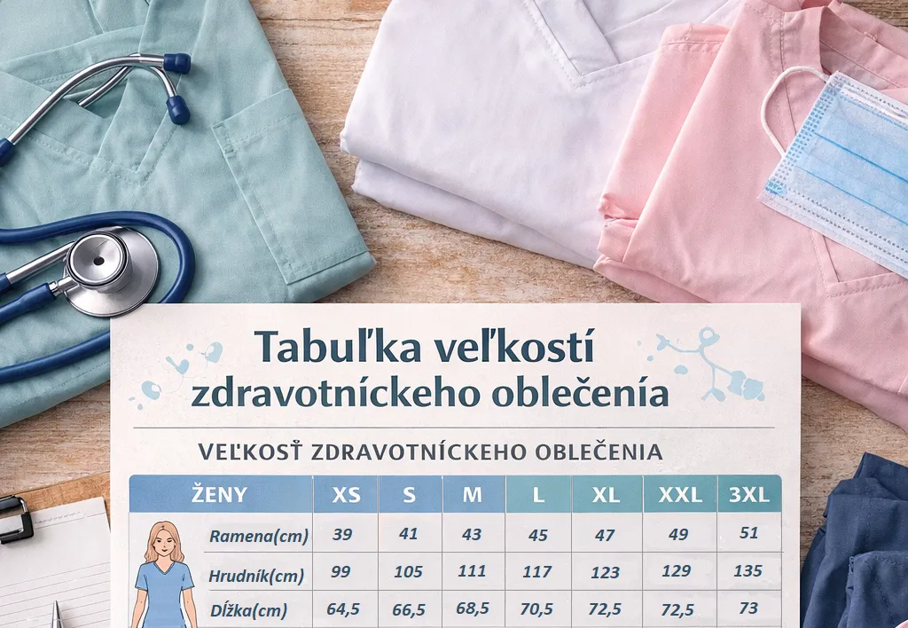 Ako si vybrať správnu veľkosť zdravotníckeho oblečenia?