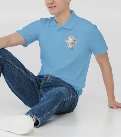 Pánska polokošeľa s potlačou- Pán Slon