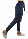 Zdravotnícke nohavice jogger premium - Tm.Modré #2