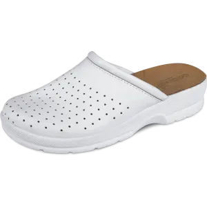 Dámske biele zdravotné šľapky Cerva