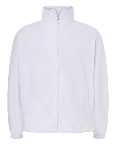 Pánska zdravotnícka flísová mikina- biela