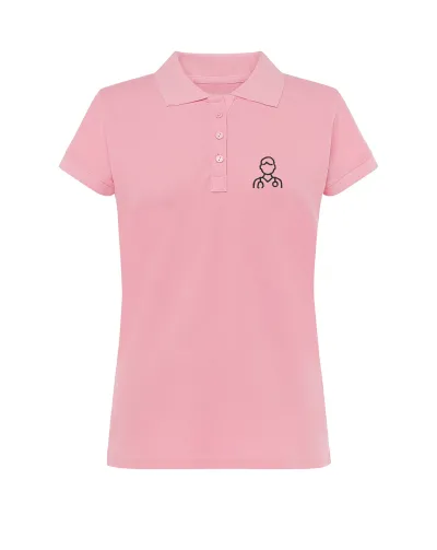 Zdravotnícka polokošeľa dámska  s výšivkou Unidress- doktor