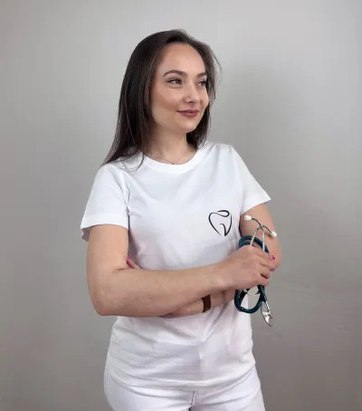 Zdravotnícke tričko Unidress- zub