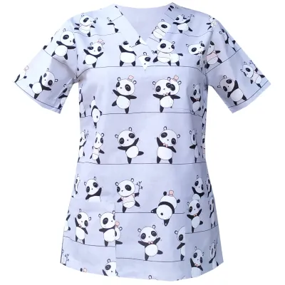 Zdravotnícka blúzka pandy