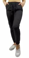 Zdravotnícke nohavice jogger premium - Čierne #2