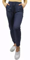 Zdravotnícke nohavice jogger premium - Tm.Modré #3