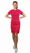 Zdravotnícke Šaty na Zips Ružové #4