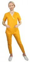 Zdravotnícke Nohavice  Oranžové #2