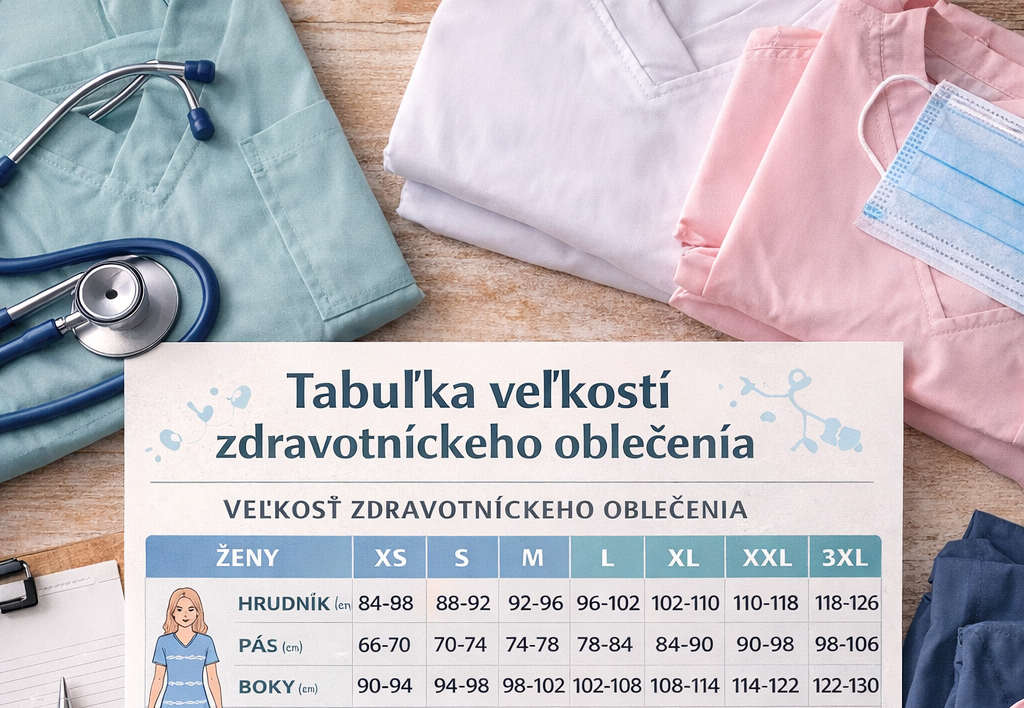 Ako si vybrať správnu veľkosť zdravotníckeho oblečenia?