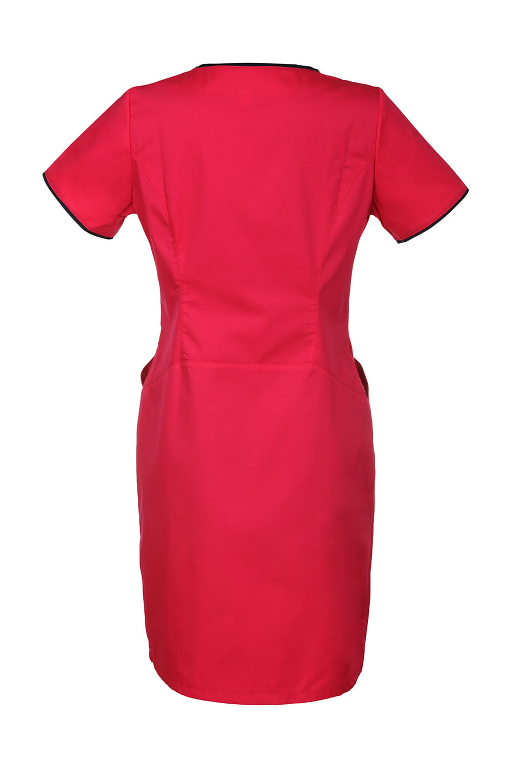 Zdravotnícke Šaty na Zips Ružové #2