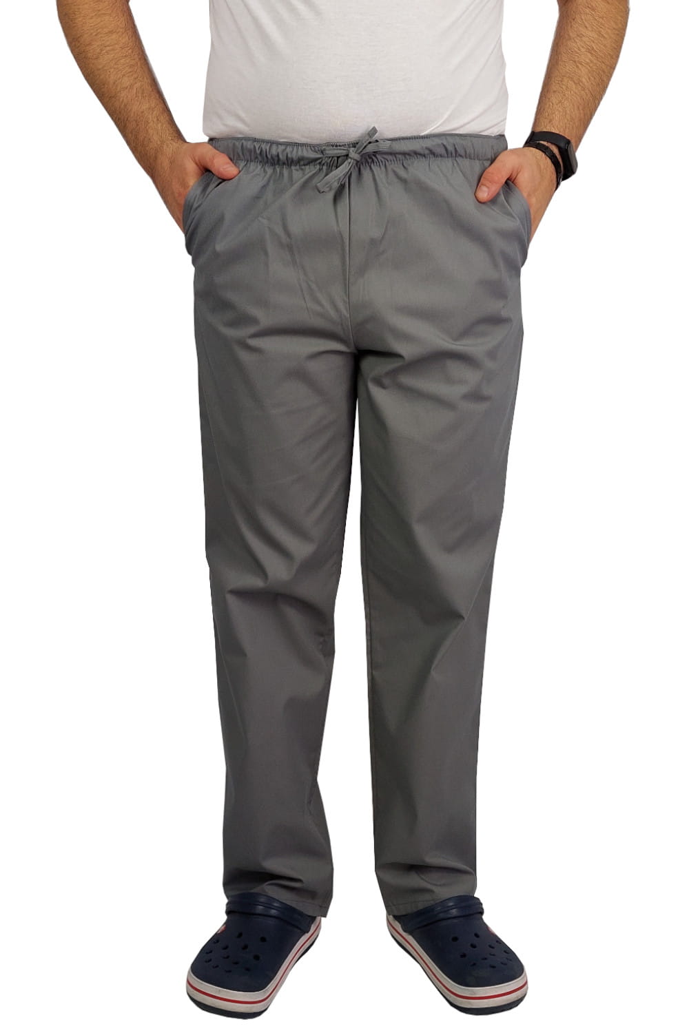 Pánske zdravotné nohavice Sivé #2