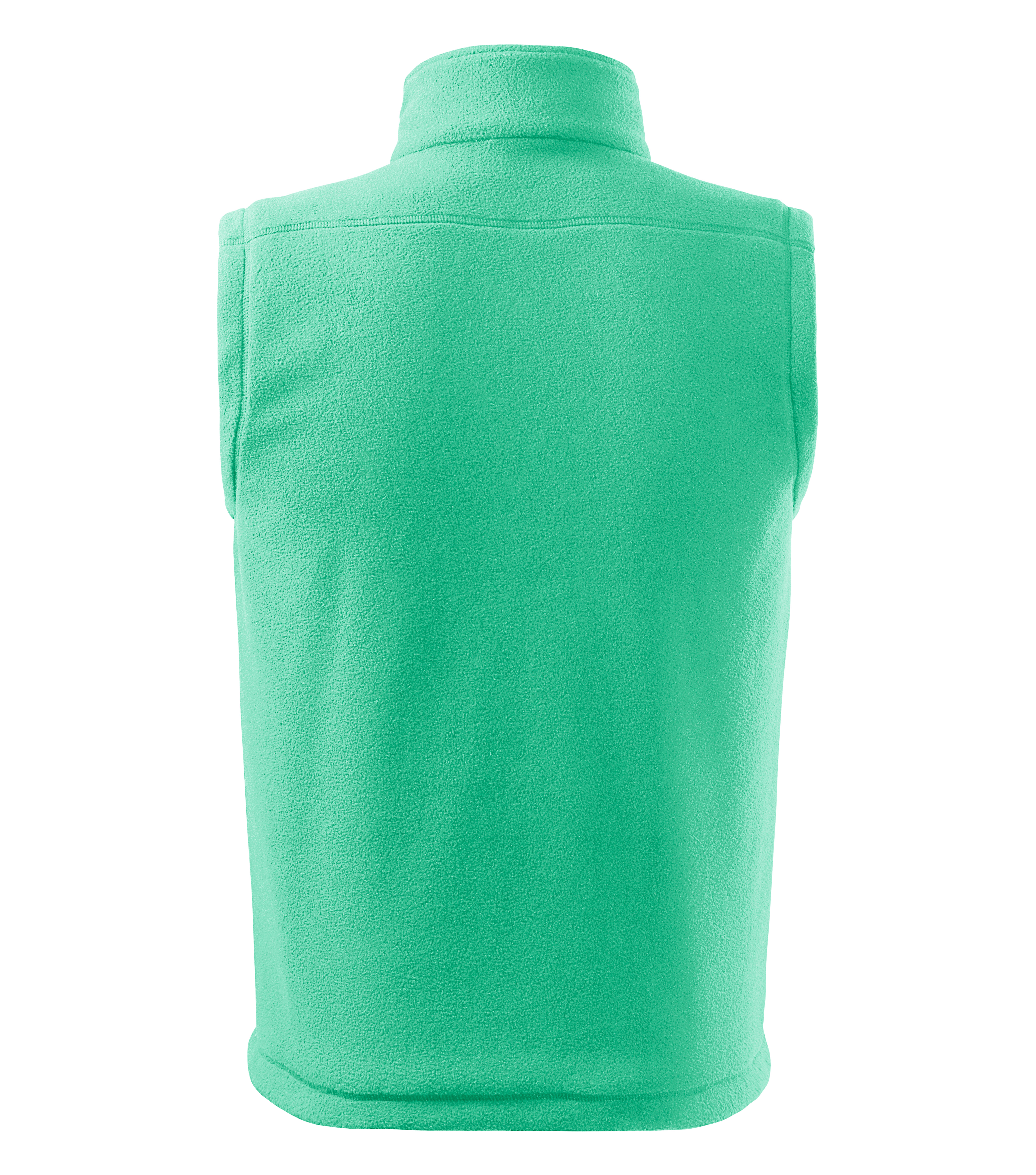 Pánska Fleecová vesta mätovo-zelená #1